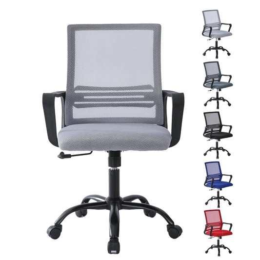 Office Chair | Adjustable Swivel Desk Chair with Lumbar Support
