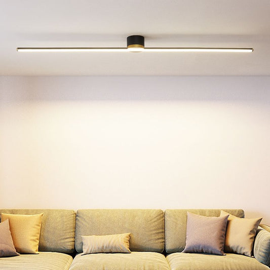 Erix | Linear Flush Mount Ceiling Light with Sleek Design | Modern Fixture for Contemporary Interiors 0