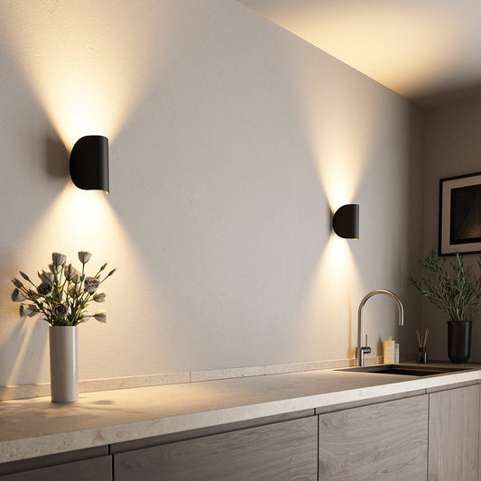 Modern Adjustable LED Wall Light with Up-Down Beam for Warm Ambience 0