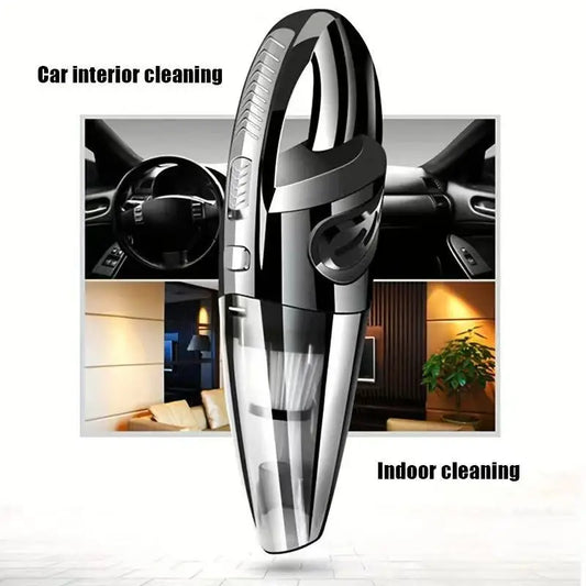 Handheld Cordless Vacuum | Portable Lightweight Car & Home Cleaner