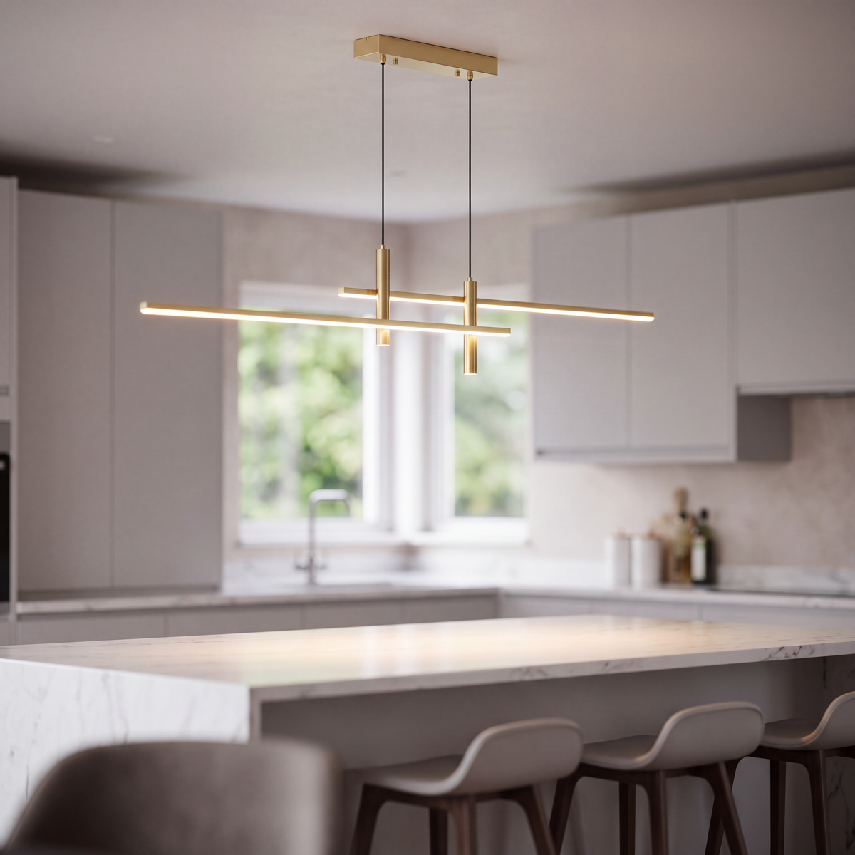 W3IMG-10 Nordic Chandelier — Gold