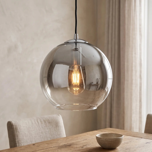 Pendant Light - Silver – 25cm - colour image