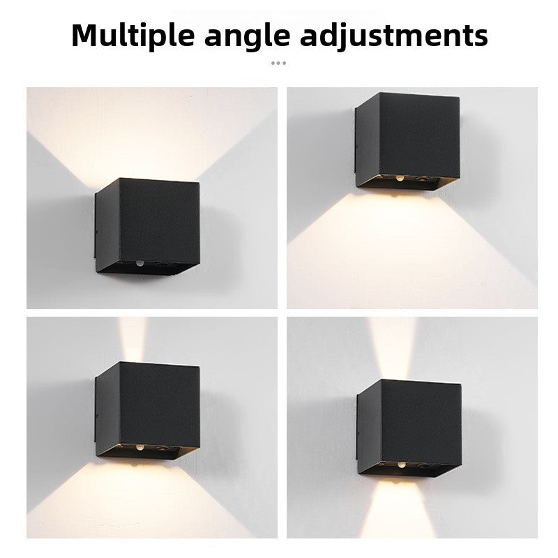 Rechargeable Up Down Cube Light for Hallway, Stairs, Porch & Garden – photo 5