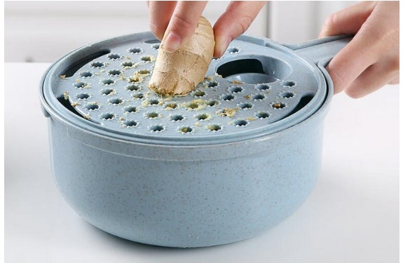 Mandoline food slicer with cut resistant safety glove included