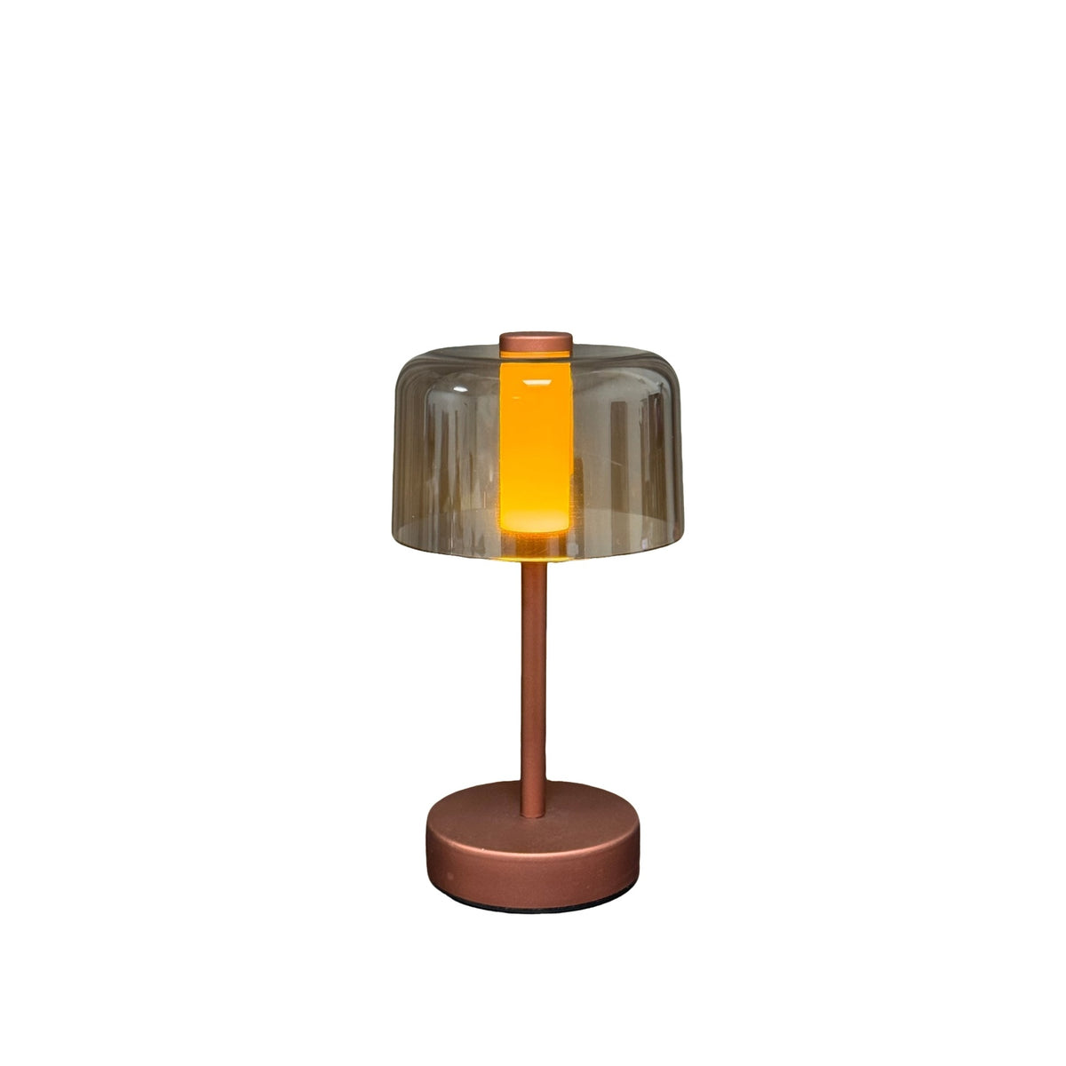 Rechargeable Table Lamp | Cordless Touch Dimmable Bedside Lamp for Bedroom, Dining & Garden | Dome Shade, 1200mAh USB, 3000–6000K, 4 Colours