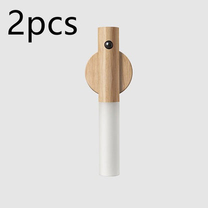 Motion sensor cabinet lamp warm white glow close-up