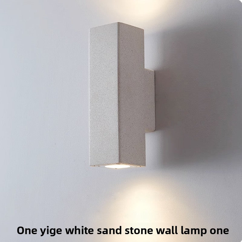Up Down Sand-Textured Cement Wall Light for Garden, Porch, Patio & Driveway – photo 3