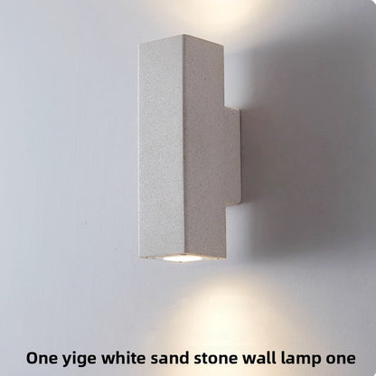 Up Down Sand-Textured Cement Wall Light for Garden, Porch, Patio & Driveway – photo 3
