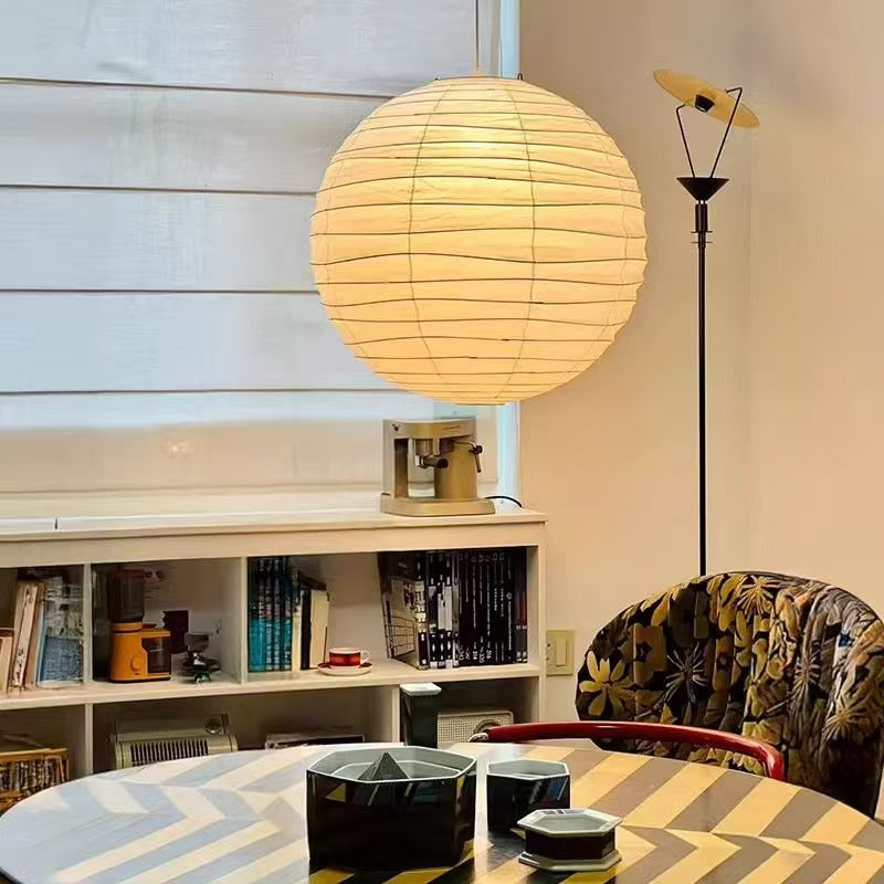 Rice paper lantern pendant light – product detail 3