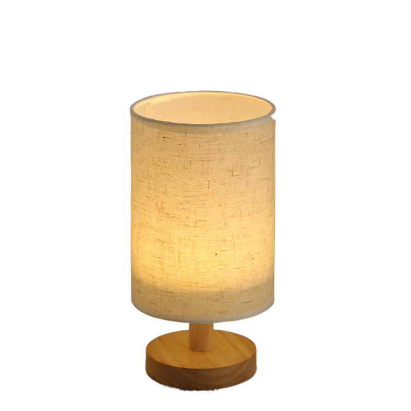 Table Lamp | USB Bedside Lamp with Jute Shade & Bamboo Base for Bedroom, Nursery & Desk | Boho Night Light, Warm White, 3-Colour or Dimmable