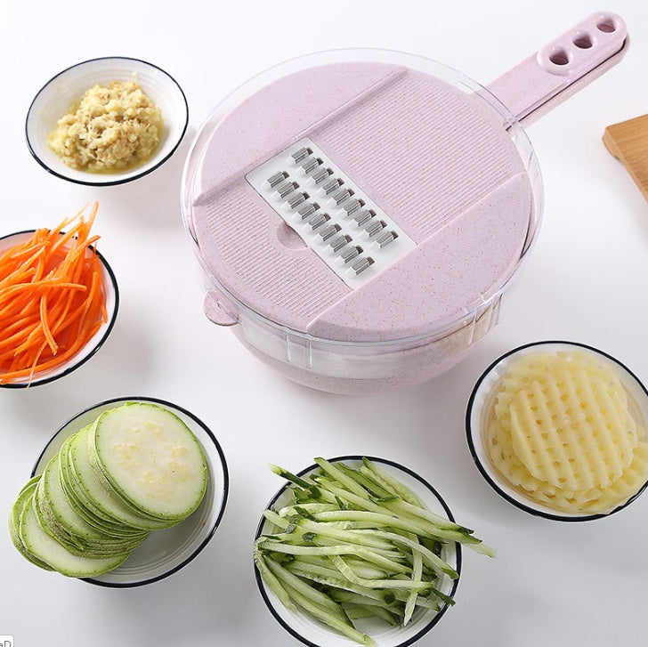 Vegetable grater slicer stainless steel blade sharpness detail