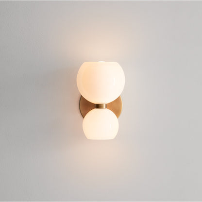 Modern Coloured Glass Wall Sconce for Bedroom, Bedside, Hallway & Living Room – photo 4