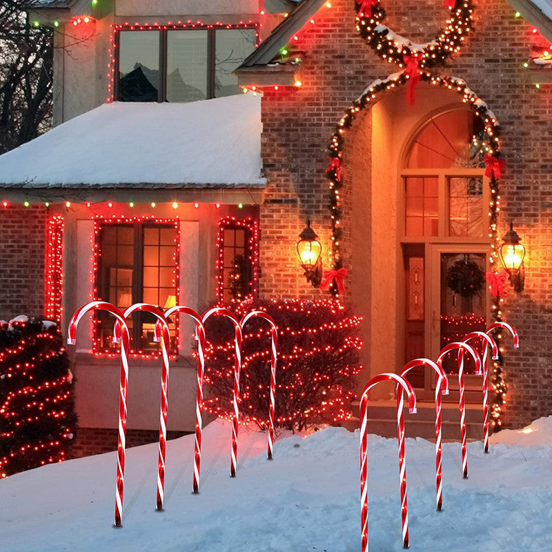 Candy Cane Path Lights for Garden, Driveway, Front Path & Lawn – photo 2