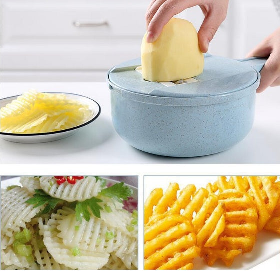 Mandoline food slicer peeler complete kitchen set