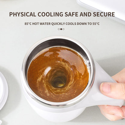 USB rechargeable auto mixing mug 380ml capacity