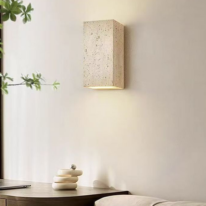 Travertine Up Down Wall Lamp for Hallway, Bedroom, Stairs & Living Room – photo 4