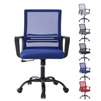 Office Chair | Adjustable Swivel Desk Chair with Lumbar Support