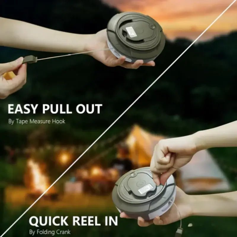 Adventure Light | 4-in-1 Retractable Camp Light with Magnetic Attachments | Waterproof Design for Outdoor Versatility 3