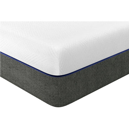 Hybrid memory foam pocket spring mattress side view