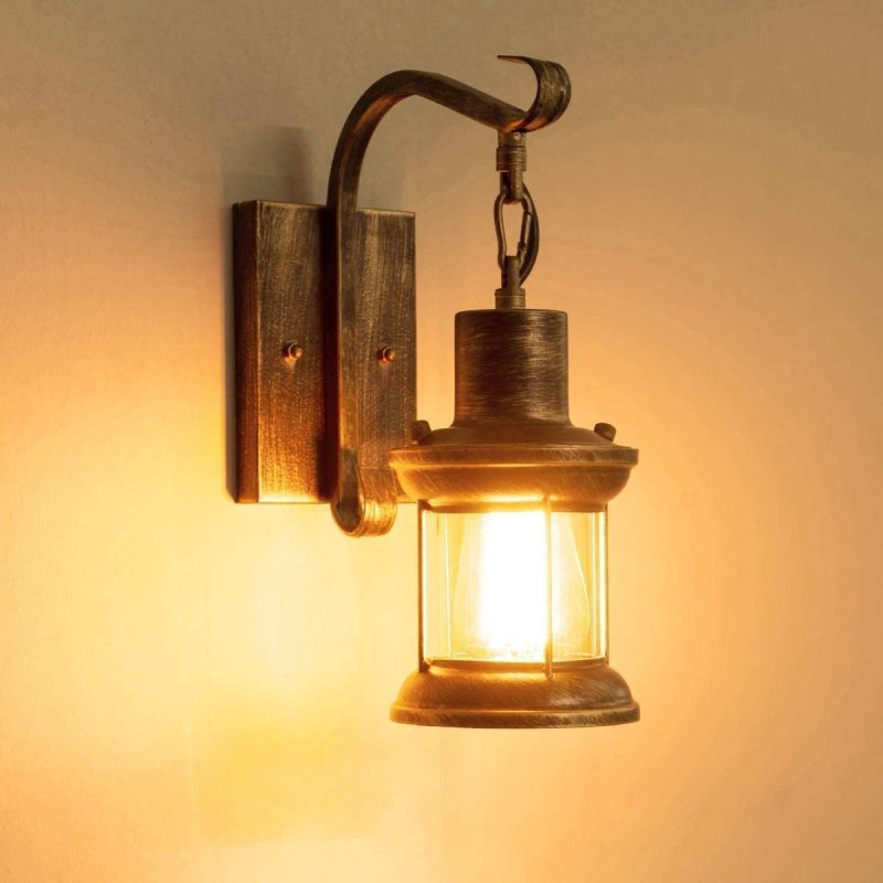 Etra | Industrial Style Wall Lamp with Retro Design | Perfect for Bedroom & Living Room 3