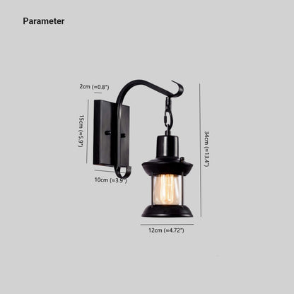Etra | Industrial Style Wall Lamp with Retro Design | Perfect for Bedroom & Living Room 5