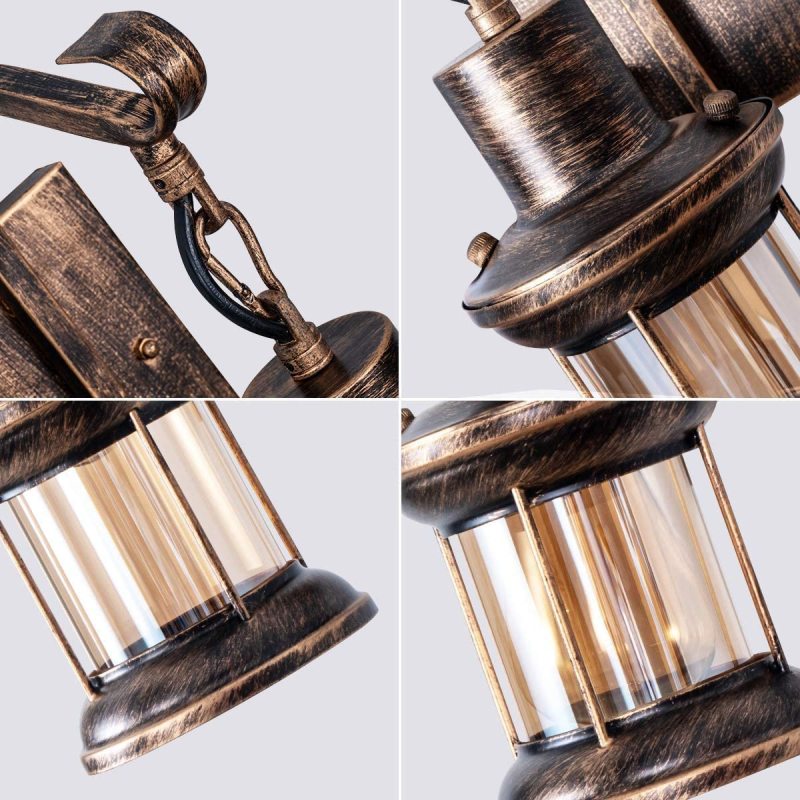 Etra | Industrial Style Wall Lamp with Retro Design | Perfect for Bedroom & Living Room 6