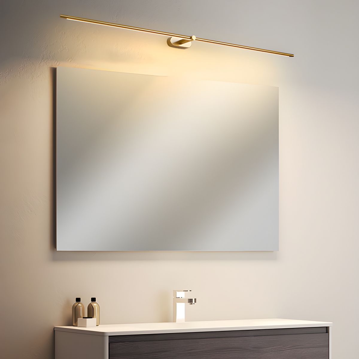Flano | Minimalist Linear Wall Lamp with Rechargeable Battery | Touch Control for Versatile Lighting 4