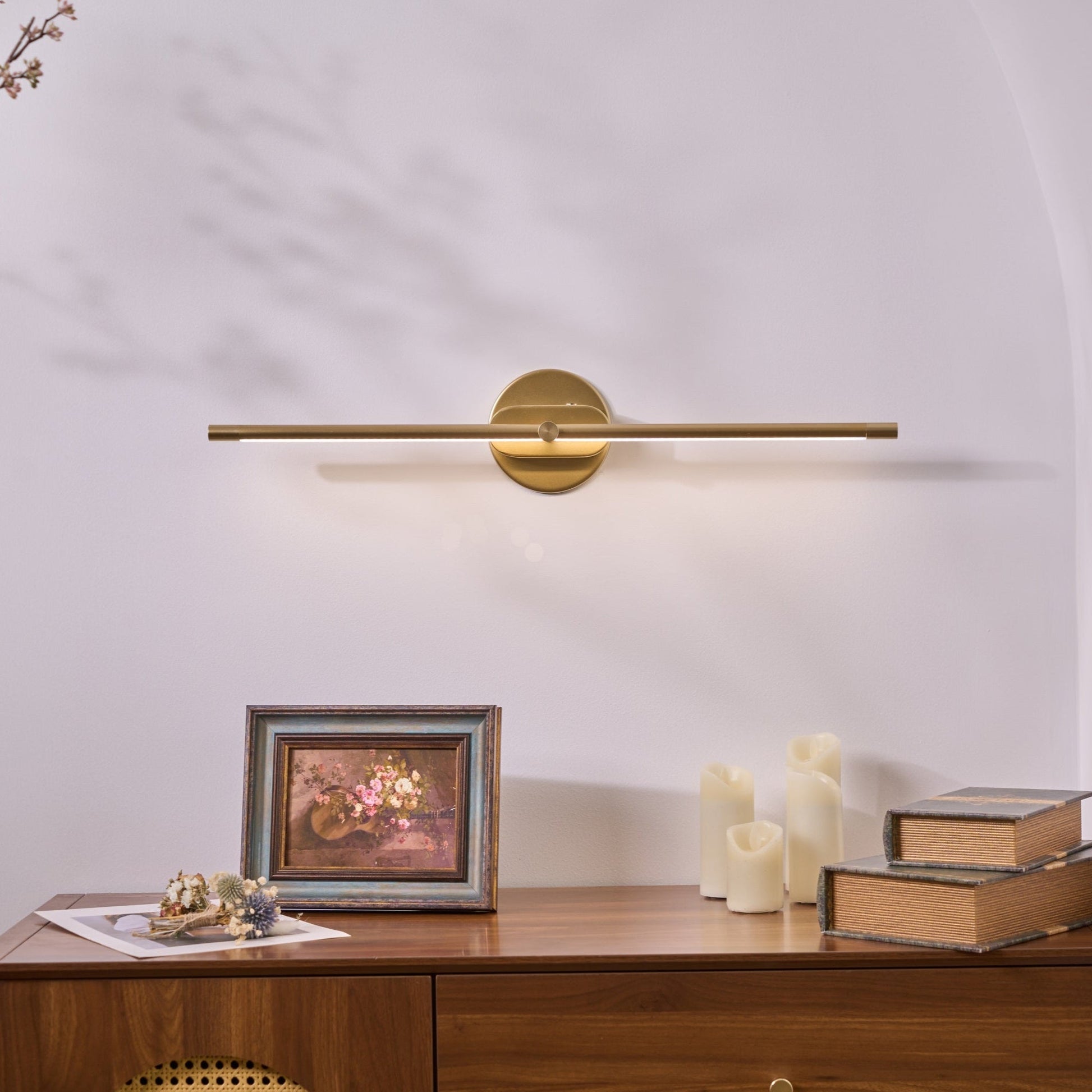Flano | Minimalist Linear Wall Lamp with Rechargeable Battery | Touch Control for Versatile Lighting 7