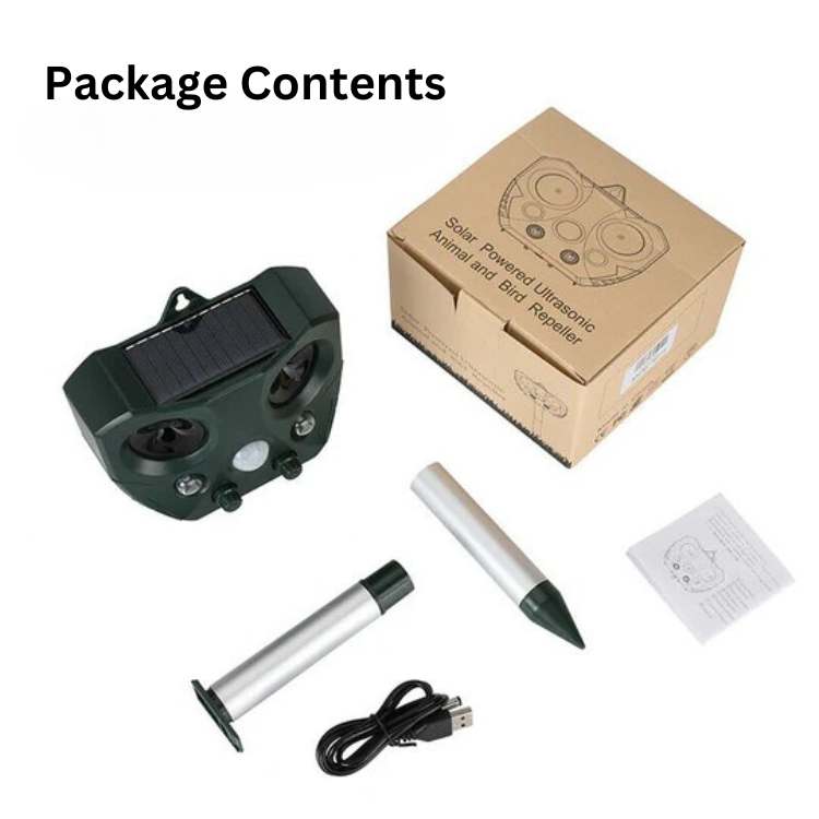 Garden Defender | Ultrasonic Pest Control Device with Motion Sensor | Eco-Friendly Solution for Year-Round Protection 5