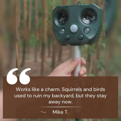 Garden Defender | Ultrasonic Pest Control Device with Motion Sensor | Eco-Friendly Solution for Year-Round Protection 6