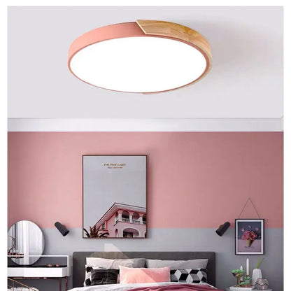 Macaron ceiling lamp grey colour kitchen setting