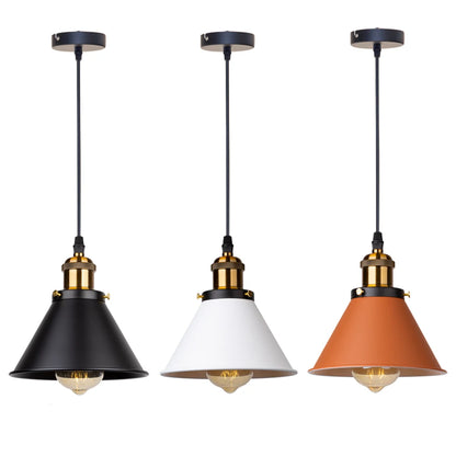 Loft | Industrial Retro Pendant Light – Single & 3-Light Cluster, E27