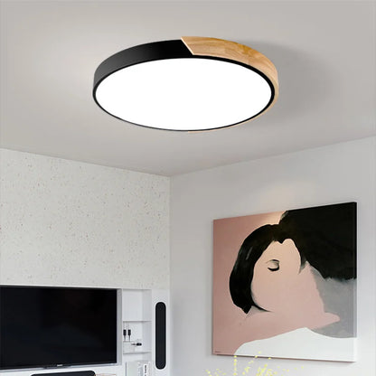 Macaron ceiling light installation mounting detail