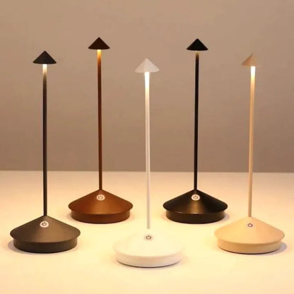 Minimalist Rechargeable Table Lamp with Touch Dimming | Versatile Indoor & Outdoor Lighting 5