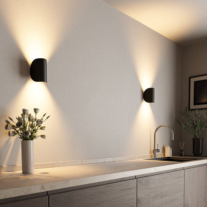 Modern Adjustable LED Wall Light with Up-Down Beam for Warm Ambience 0