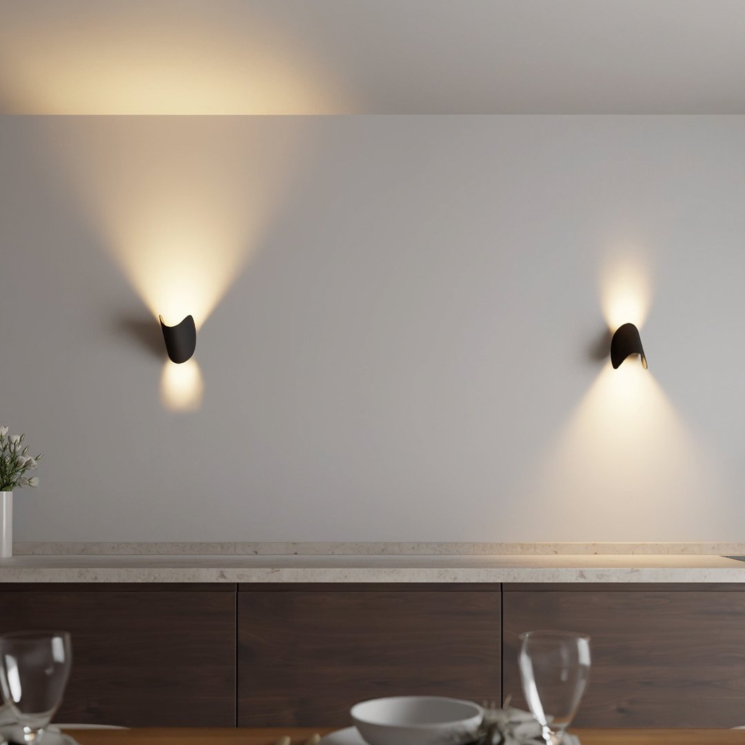 Modern Adjustable LED Wall Light with Up-Down Beam for Warm Ambience 2