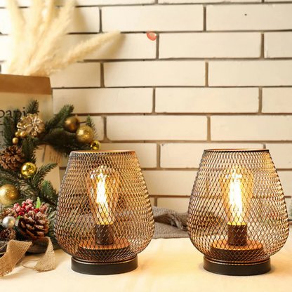 Portable LED Table Lamp Lantern with Warm Glow | Ideal for Indoor and Outdoor Use 3