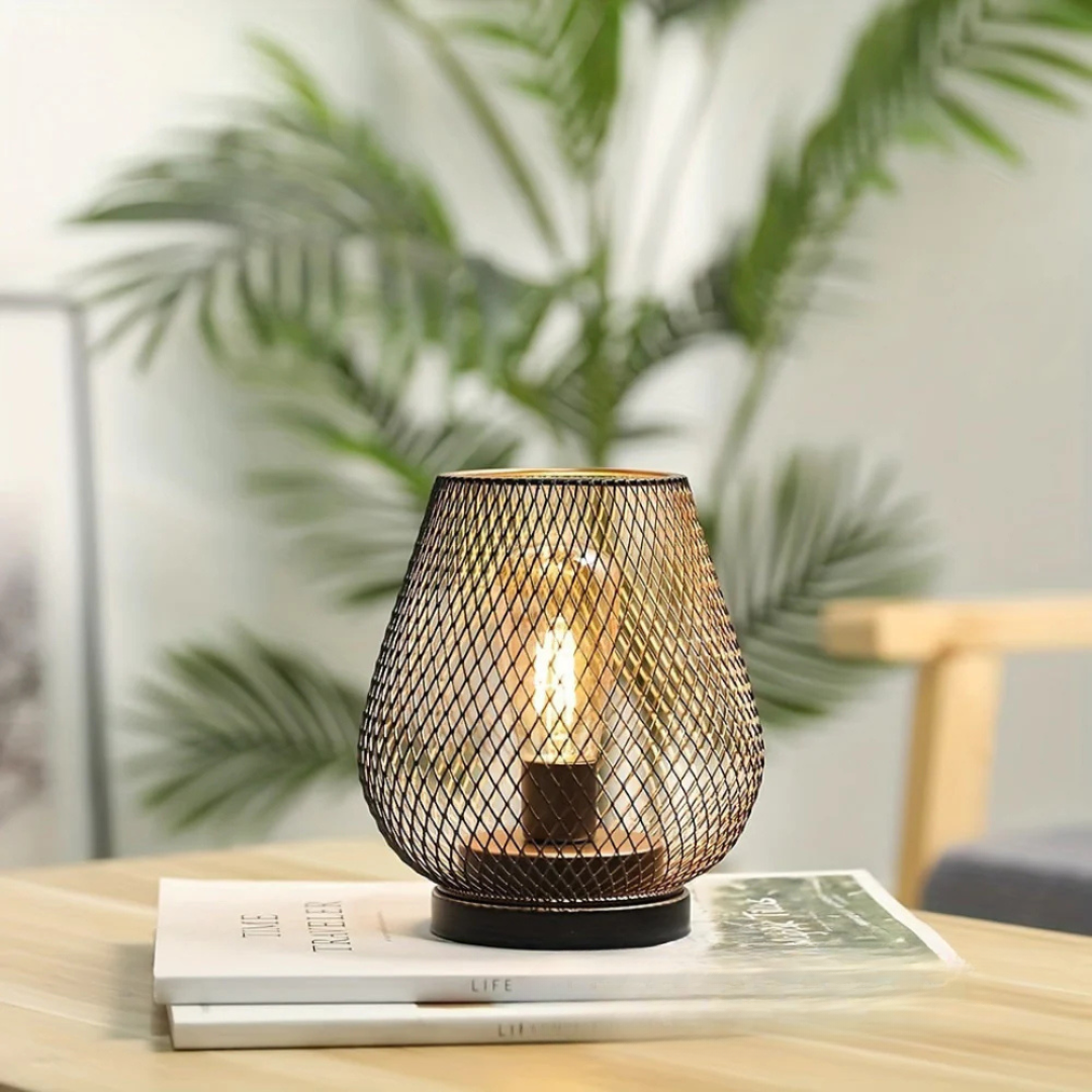 Portable LED Table Lamp Lantern with Warm Glow | Ideal for Indoor and Outdoor Use 5