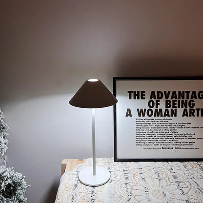 Portable LED Table Lamp | USB Rechargeable Dimmable Night Light