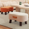 Shoe Bench | Padded Ottoman for Hallway Entryway with Storage