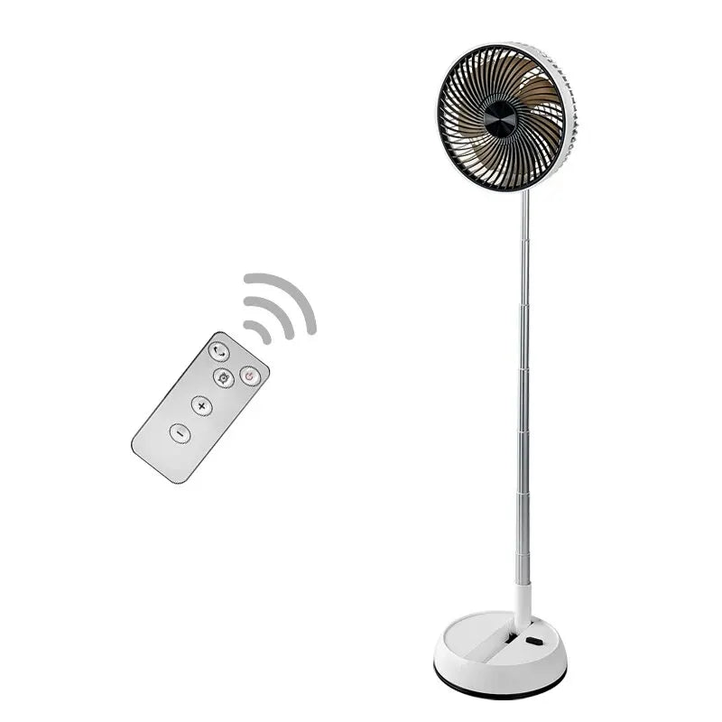 Oscillating Tower Fan | Portable Rechargeable with Remote Control