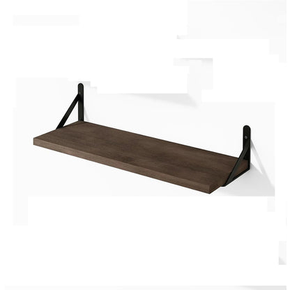 Floating Wall Shelves | Wooden Mounted Display Shelf White & Walnut