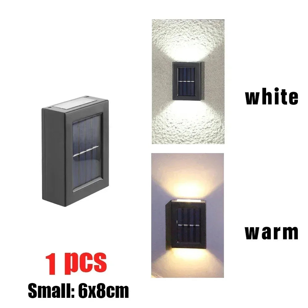 Outdoor LED wall light 1 2 4 6 pack options