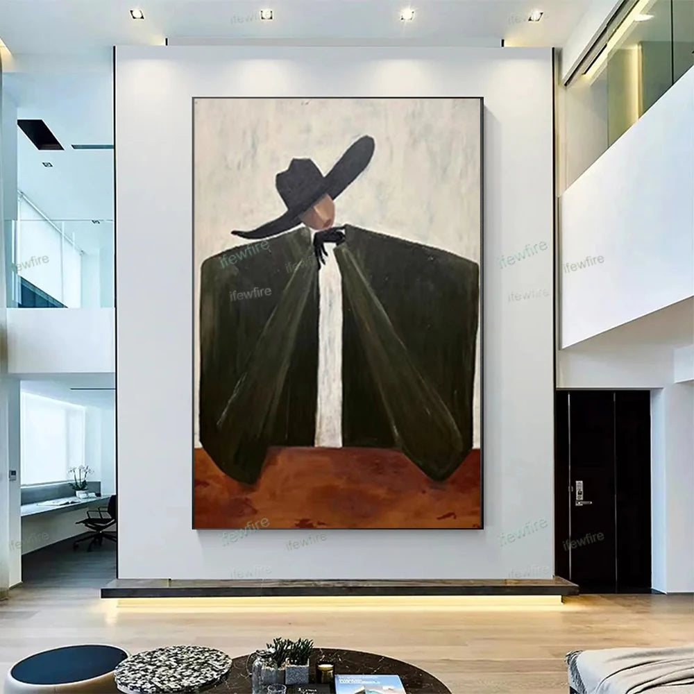 Abstract Oil Painting on Canvas | Handmade Wall Art for Living Room