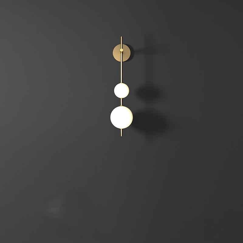 Vertical wall light 65cm 85cm size comparison