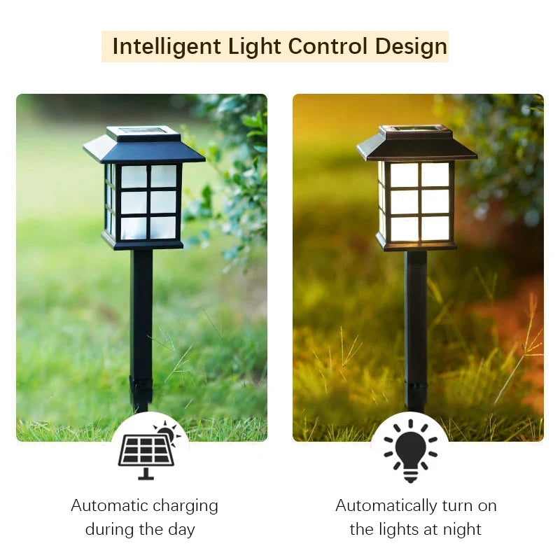 Solar Pathway Lights 8-Pack | Outdoor Garden Stake Lights