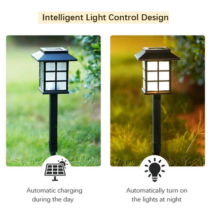 Solar Pathway Lights 8-Pack | Outdoor Garden Stake Lights