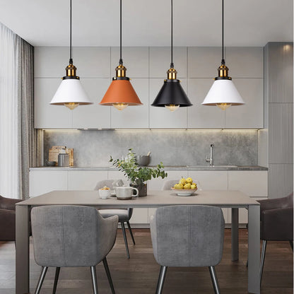 Loft | Industrial Retro Pendant Light – Single & 3-Light Cluster, E27