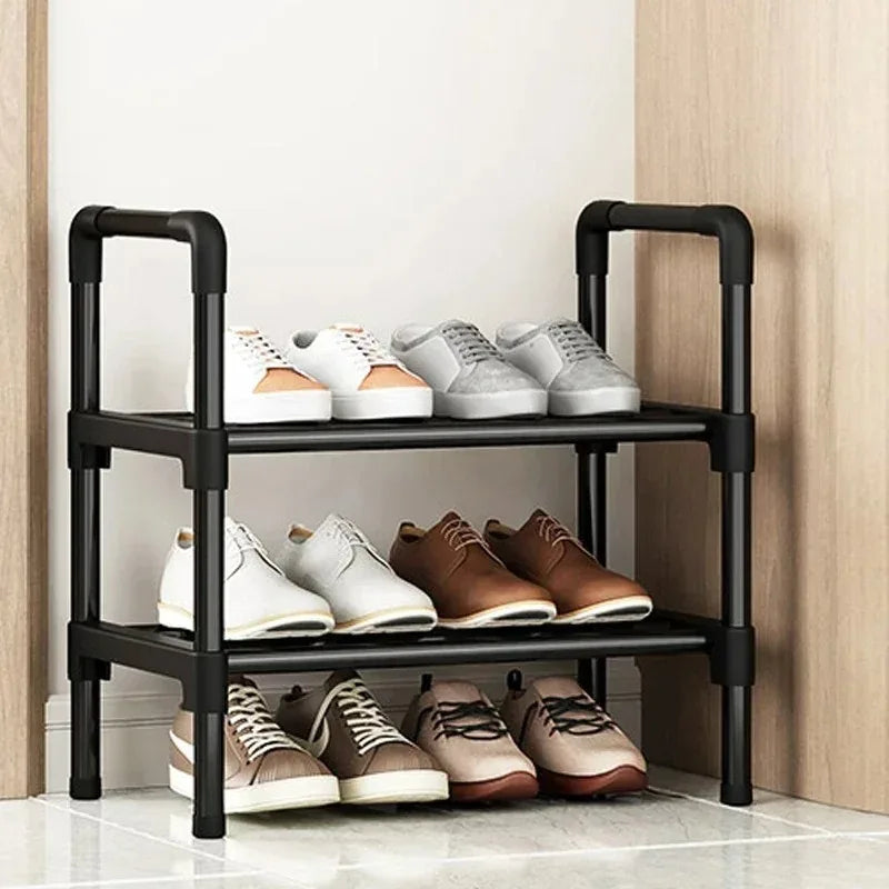 Freestanding shoe shelf colour finish options