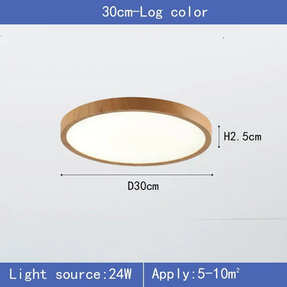 Dimmable wood grain light remote control included